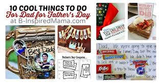 Bring the whole family together for a day full of fun activities. 10 Things Kids Can Do For Dad For Father S Day