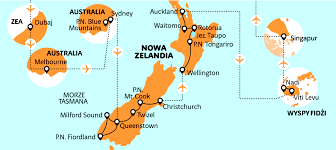 Km²) oraz szereg okolicznych wysepek, z których największa jest stewart. Pocztowka Z Konca Swiata Singapur Australia Nowa Zelandia Fidzi Wycieczki Objazdowe Z R Pl