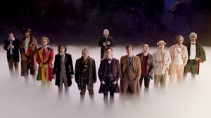 As the last of the alien species known as the time lords, the doctor travels through time and space in his tardis, a time machine thats bigger on the inside than the outside. Twelve Doctors Stand Together The Doctor Dreams Day Of The Doctor Doctor Who Youtube