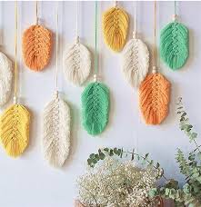Check spelling or type a new query. China Handmade Boho Wall Decor Tapestry Feather Color Chic Woven Tassels Decoration Macrame Wall Hanging Leaf China Leaf Wall Hanging And Wall Hanging Feather Price