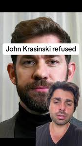 John Krasinski refused. #johnkrasinski #theoffice #charlesperalo  #celebrities #hollywood #greenscreen