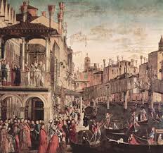 Reproducciones De Pinturas | La Curación del Loco de Vittore Carpaccio  (1465-1526, Italy) | ArtsDot.