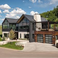 This rustic contemporary lake house was designed by alexander design group, and built by denali custom homes, located on the shores of lake minnetonka, minnesota. 50 Rustic Contemporary Lake House With Privileged House Design 2019 27 Centralcheff Co House Designs Exterior Contemporary Architecture Design House Exterior
