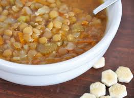 Slow Cooker Greek Lentil Soup Recipes Vegetarian Crockpot Cooking