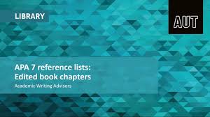 The american psychological association publishes style and grammar guidelines that assist professionals, academics, and students with formal writing. Apa 7 Reference Lists Edited Book Chapters Youtube
