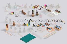 Download Art Scene Generator Free Mockup Kit Free Mockup