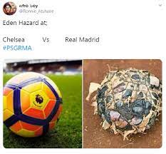 At memesmonkey.com find thousands of memes categorized into thousands of categories. Fans Destroy Eden Hazard In Hilarious Memes Comparing Real Madrid Vs Chelsea Versions