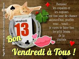 Quelqu'un peut me dire combien y'a en tout de vendredi 13 merci!!! á… Vendredi 13 Images Photos Et Illustrations Pour Facebook Bonnesimages