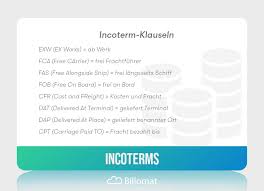 Angaben wie frei haus, frei verwendungsstelle oder frei die incoterms 2010 sind gegenüber den alten incoterms 2000 grundlegend überarbeitet und strukturiert worden. Ab Werk Definition Infos Mehr Billomat Buchhaltung