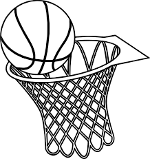 Basketball Basket Graphics Musthavemenus Found Coloring Page In 2020 Sports Coloring Pages Coloring Pages Find Color