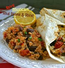 Spicy Mexican Red Beans Rice Wildflour S Cottage Kitchen Recipe Red Beans Vegetarian Dishes Rice