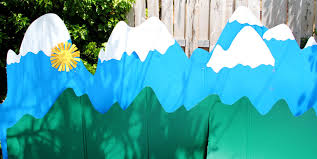 It features bold musical notes in a assortment of colors on a solid black. The Sound Of Music Themed Birthday Party Chicago Style Weddings