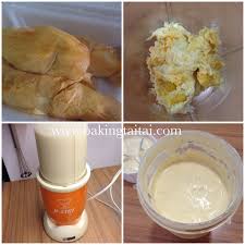Durian Is In Season Now And I Have Made These Awfully Delicious Mao Shan Wang Msw Durian Puddings It Is Really Quick And E Durian Recipe Durian Cake Durian