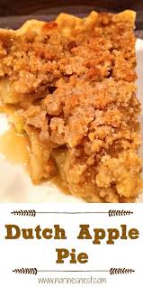 Dutch Apple Pie Recipe Easy Pie Recipes Dutch Apple Pie Recipe Apple Pie Recipe Easy
