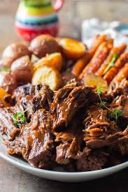 I like to get creative here and use different veggies each time. Failproof Instant Pot Pot Roast Green Healthy Cooking