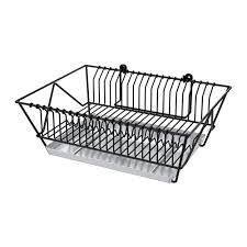 Fintorp Dish Drainer Black Galvanized 143 4x113 8x53 8 37 5x29x13 5 Cm Ikea Dish Drainers Ikea Kitchen Wall Storage