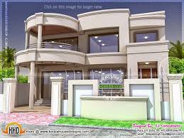 Stylish Indian Home Design And Free Floor Plan Modern House Plans Village House Design House Design