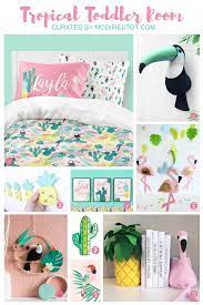 Girl Bedroom Idea Tropical Paradise Girls Bedroom Themes Tropical Theme Bedroom Tropical Bedroom Decor