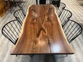 Shop Custom Live Edge Dining Tables For Sale Near You - Pathway Tables