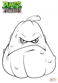 The balloon zombie in plants vs zombies kids coloring sheet to print out. Printable Plants Vs Zombies Coloring Pages