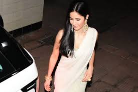 Katrina Kaif Wears White Saree For Her Court Marriage With Vicky Kaushal  And That Hot Backless
