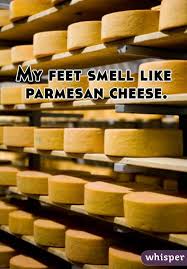 My Feet Smell Like Parmesan Cheese