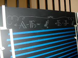 Diy Chalkboard Seating Chart Debi Sementelli