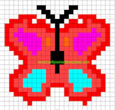 Butterfly Pixel Art Templates Minecraft Pixel Art Pixel Art