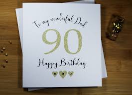 Download Personalised Handmade Grandad 90th Birthday Card