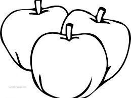 This is the first word that is associated with the first letter at primary schools. Coloring Pages Of An Apple Novocom Top