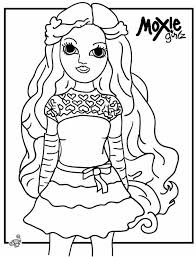 Free printable ever after high coloring pages briar beauty. Moxie Coloring Pages For Girls To Print For Free