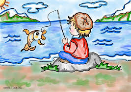 Il Pesciolino E Il Pescatore Portale Bambini Favole Fiabe Fiabe Biblioteca Per Bambini Filastrocche