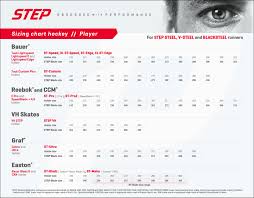 17 judicious easton ice skate sizing chart