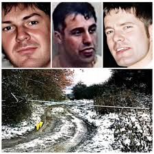 From the TM Eye Report. The Crime Scene On Thursday 7th December 1995, at  just after 08:00, the owner of Whitehouse Farm, Peter THEOBALD, and his  friend, Ken JIGGINS, were driving down