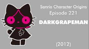 Sanrio Character Origins #221 - DarkGrapeman - YouTube