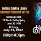 Boiling Spring Lakes Summer Concert Series