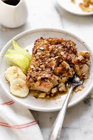But what makes flaxseed so great? Baked Oatmeal Recipe With Pears Bananas And Walnuts Skinnytaste