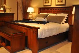 Bed With Storage Craftsman Style Furniture Farmhouse Bedroom Furniture Mission Style Furniture