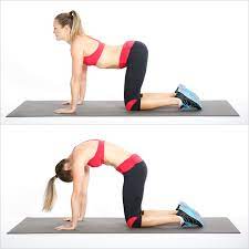 Hold stretch hold the stretch for 3 seconds. Relieve Back Pain With Cat Cow Stretch Popsugar Fitness