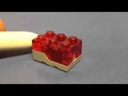 Lego Creator Trans Red Led Light Brick Part 54930c01 Youtube