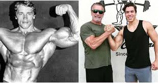 Baena is schwarzenegger's son with mildred baena, his former housekeeper. Schwarzenegger S Son Recreates His Famous Photos At The Gym