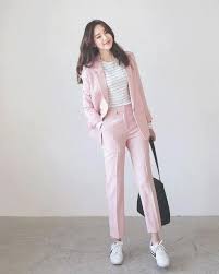 Pin By Shinesha Covington On Women S Fashion Smart Casual Fashion Women Work Outfits Women Korean Fashion Trends