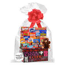 Valentines Day Thinking Of You Cookies Candy More Care Package Snack Gift Box Bundle Set Walmart Com Walmart Com