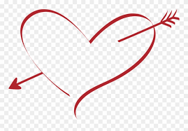 Cartoon goldband, abstrakt, bogen, atmosphäre, vergeben png. Herz Liebe Hochzeit Arrow Heart Png Clipart 39013 Pinclipart