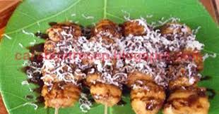 Kali ini saya akan membuat resep sate pisang coklat crispy atau bisa di bilang seperti sate taichan dengan cara yang mudah Cara Menciptakan Sate Pisang Goreng Coklat Keju Ayo Masak