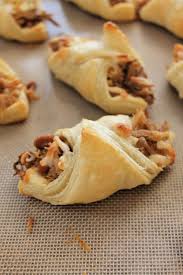 · chinese roast pork puffs are a dim sum classic similar to the roast pork bun except they are wrapped in a slightly sinful, yet heavenly pastry puffs! Pork Puff Pastry Bites Made It Ate It Loved It
