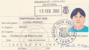 Ironías del destino, messi se ha tenido que despedir de su club, . Los Anos En La Masia Cuando Messi Era El Enano
