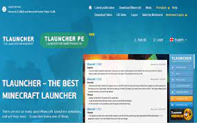 Tlauncher Is An All In One Game Launcher For Minecraft Pocket Edition