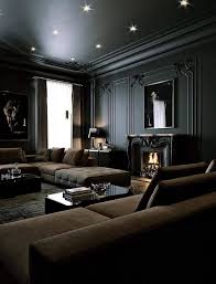 Check out our 80 pictures of stylish modern living room designs here. Dark Tone Living Room