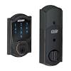 With the ability to store up to 19 codes, this schlage door lock is a good choice for those looking for a more convenient deadbolt. 1